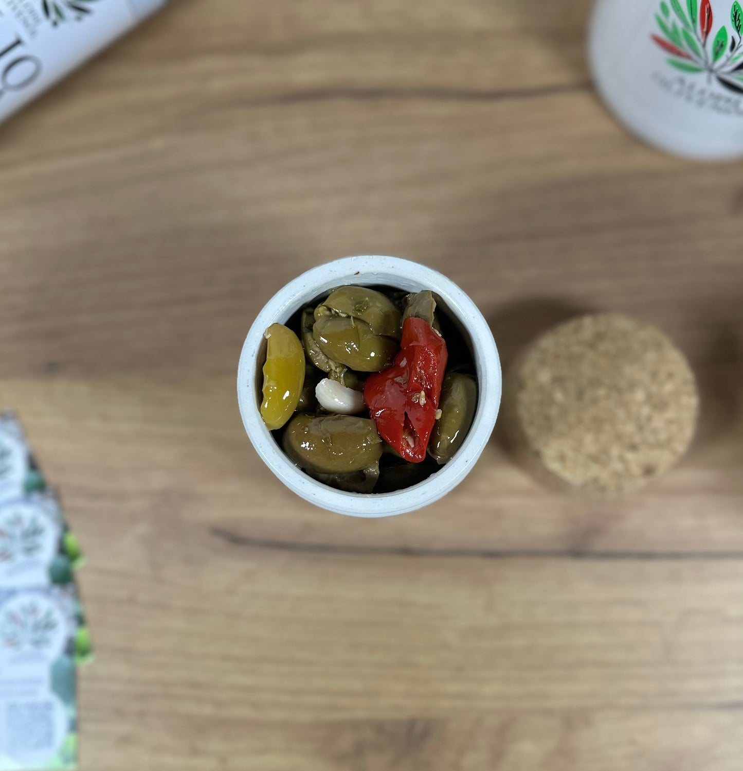 Entkernte Oliven nach Kalabrischer Bauernart - Olive Denocciolate alla Contadina (500 G)