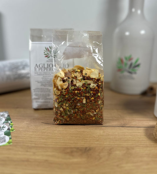 Gewürzmischung nach Kalabrischer Art - Aglio Olio e Peperoncino (100 G)